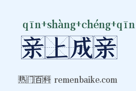 亲上成亲是什么意思的图片